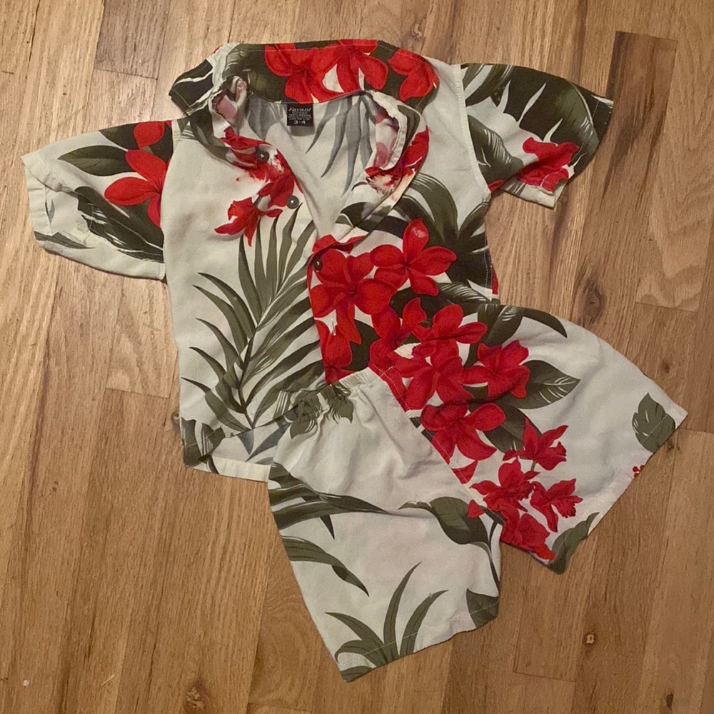 Hawaiian outfit unisex